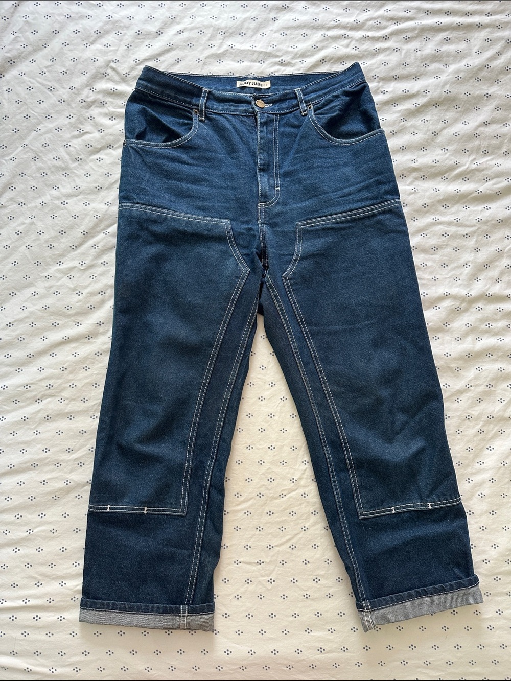 Rudy Jude Dark Blue Relaxed Carpenter Jeans